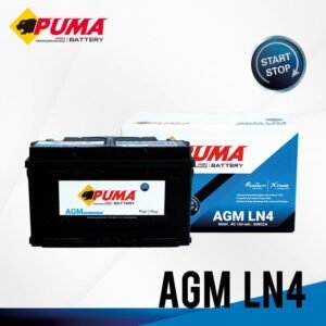 แบตเตอรี่รถยนต์ PUMA START STOP รุ่น AGM LN4