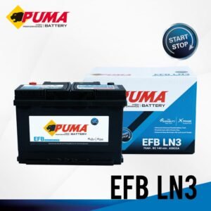 แบตเตอรี่รถยนต์ PUMA START STOP รุ่น EFB LN3