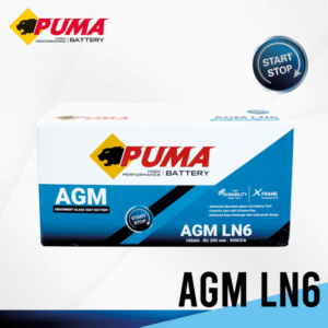 แบตเตอรี่รถยนต์ PUMA AGM LN6